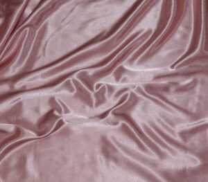 satin crepe solid fabric 60" wide sold by the yard (mauve)