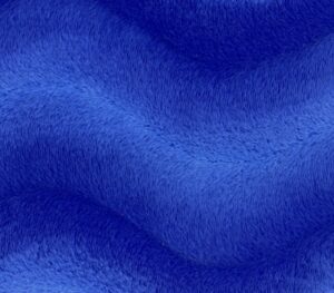 velboa fabric faux fake wave fur royal blue / 60" wide/sold by the yard