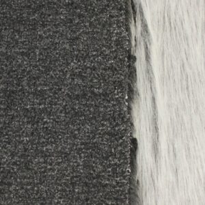 Faux Fur Fabric Long Pile Monkey Shaggy Gray Frost / 60" Wide/Sold by The Yard