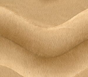 velboa fabric faux fake wave fur camel / 60" wide/sold by the yard