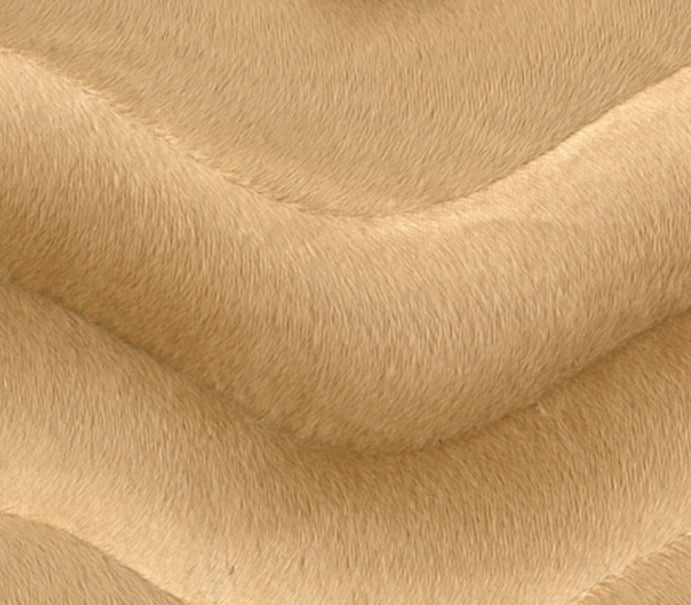 Velboa Fabric Faux Fake Wave Fur Camel / 60" Wide/Sold by The Yard