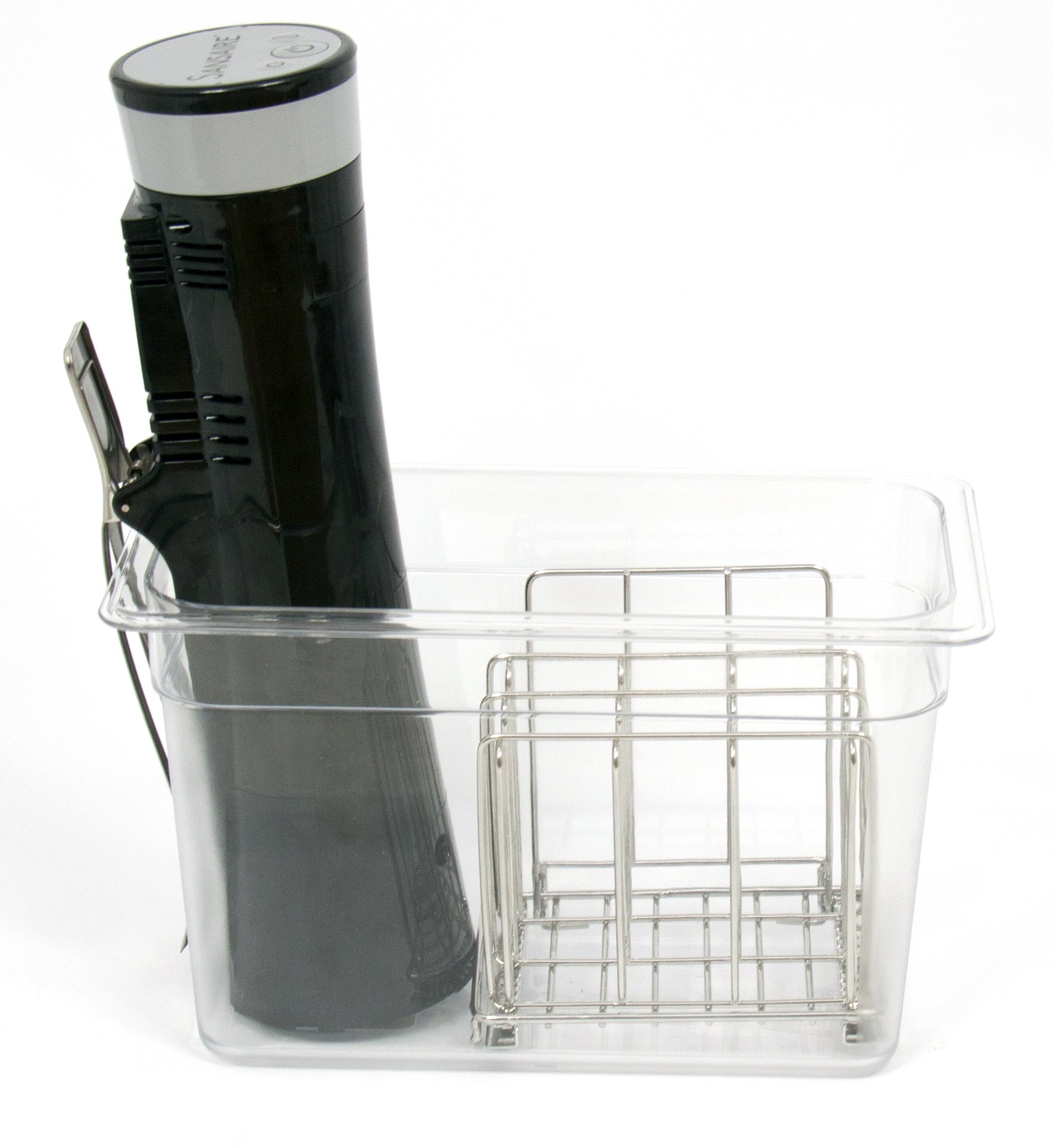 LIPAVI Sous Vide Rack - Model L5 - Adjustable, Collapsible, Ensures even warming - 316L Stainless Steel