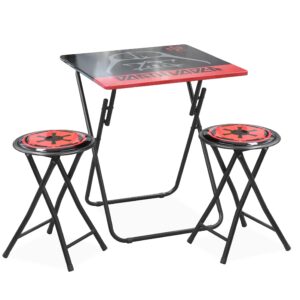 Disney Star Wars Darth Vader Tween Folding Table & Stool Set (3 Piece)