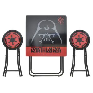 Disney Star Wars Darth Vader Tween Folding Table & Stool Set (3 Piece)