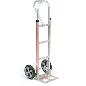 magliner aluminum hand truck with loop handle, balloon wheels