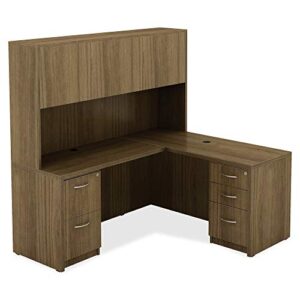 Lorell Chateau Series Walnut Laminate Desking