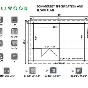 Allwood Sommersby | 174 SQF Garden House Kit