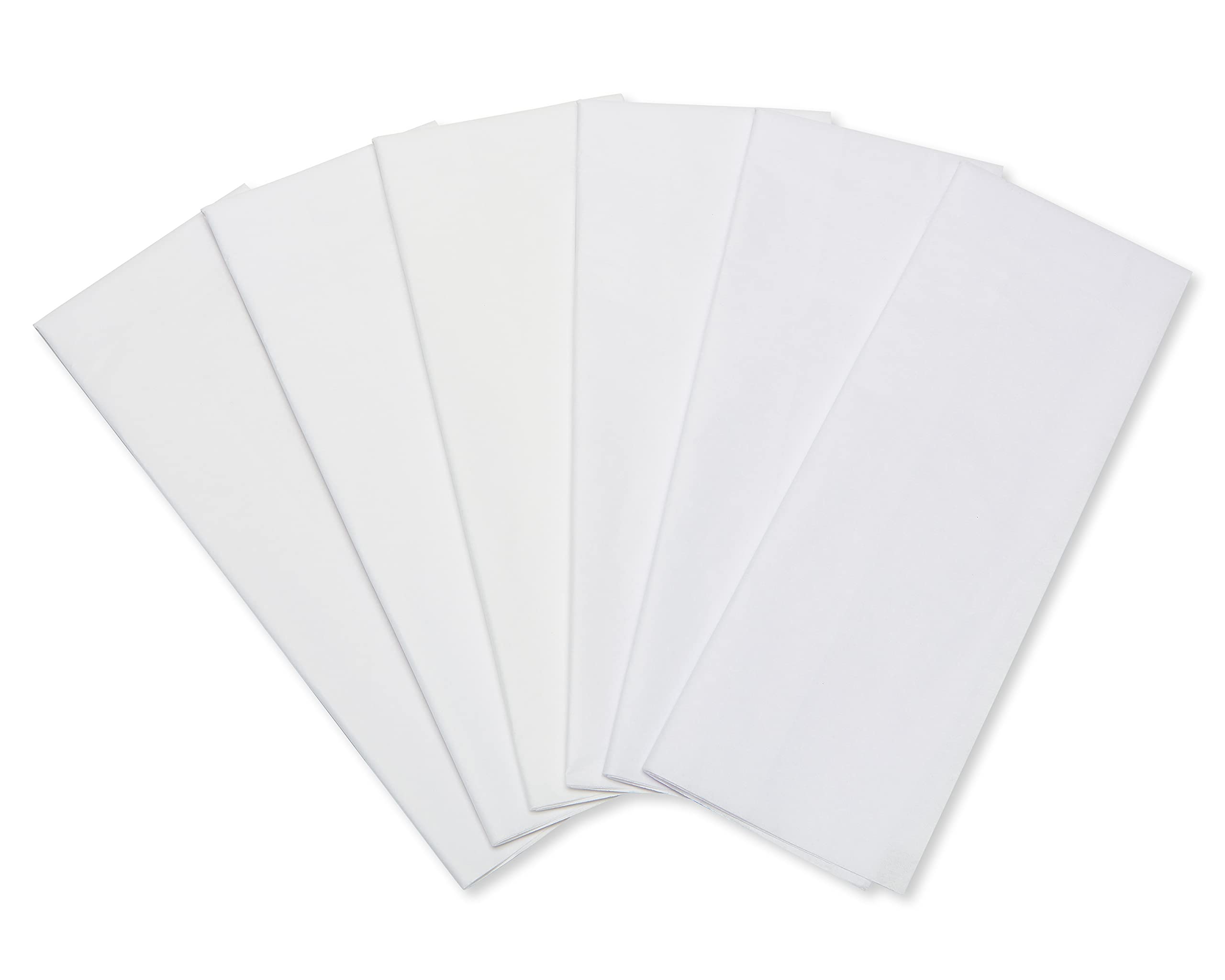 American Greetings 50 Sheets 20 in. x 20 in. White Tissue Paper for Christmas, Hanukkah, Holidays, Birthdays and All Occasions