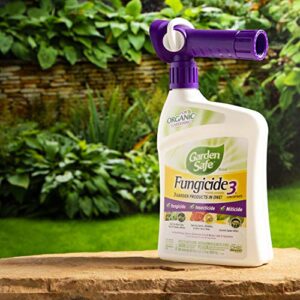 Garden Safe Brand Fungicide3 Concentrate, Ready-to-Spray, 28-Ounce, 6-Pack