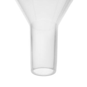 EISCO Powder Funnel, 2.6" - Polypropylene Plastic - Parallel Stem - Resistant to Acids & Alkalis - Great for Laboratory, Classroom or Home Use