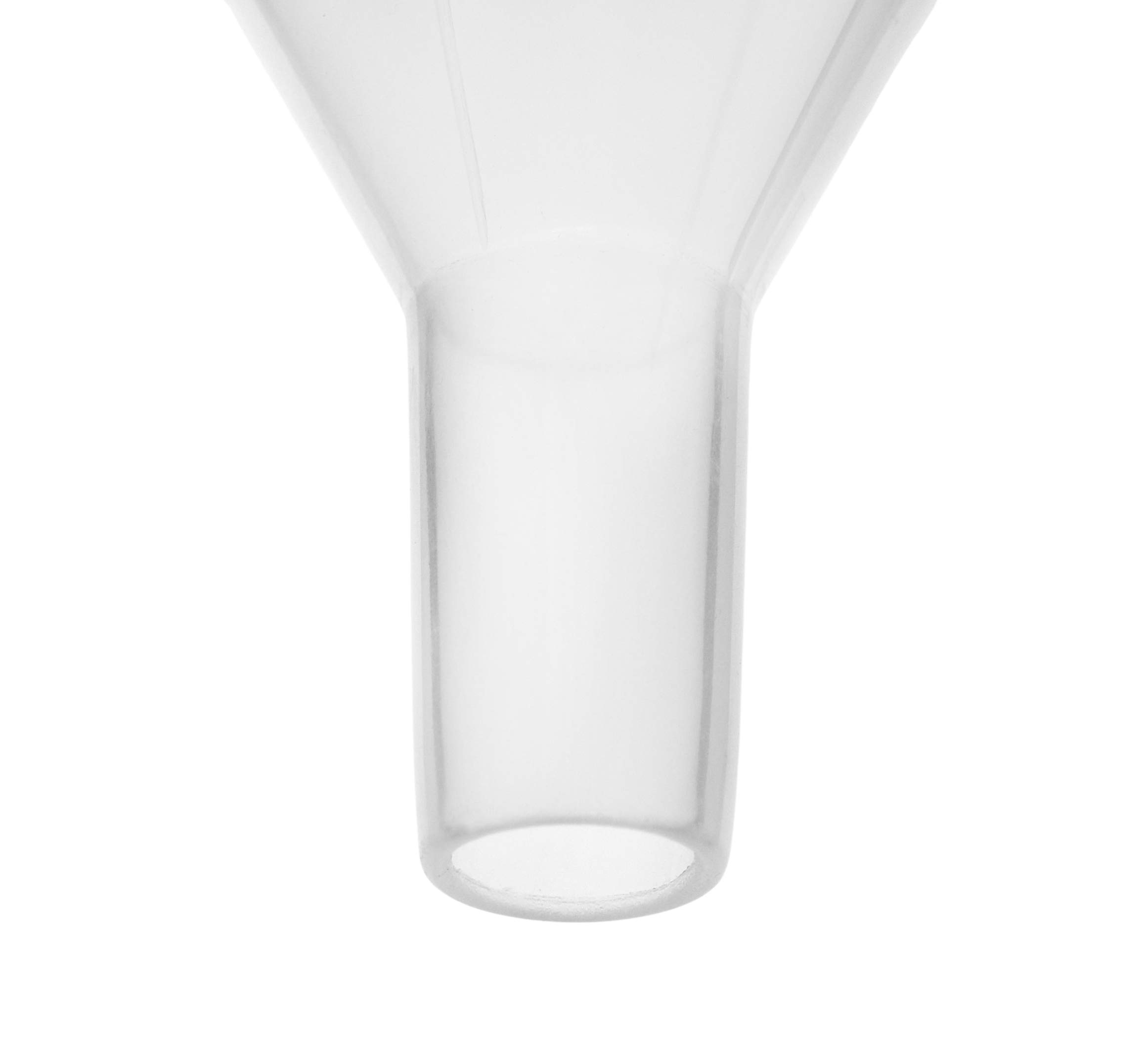 EISCO Powder Funnel, 2.6" - Polypropylene Plastic - Parallel Stem - Resistant to Acids & Alkalis - Great for Laboratory, Classroom or Home Use