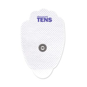 TENS Electrodes, Premium Quality Large Replacement Pads for TENS Units, Snap TENS Unit Electrodes, Discount TENS Brand (10 Pair (20 Electrodes))