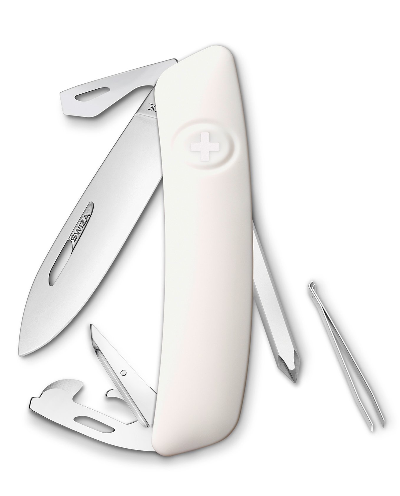 Swiza KNI.0040.1020 D04 Swiss Pocket Knife White