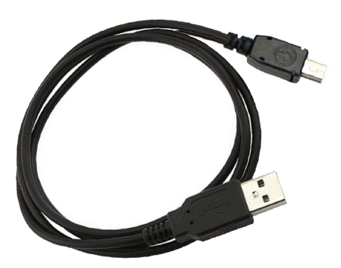 UPBRIGHT USB Plug Tip Data/Charging Cable Charger Power Cord Lead Compatible with Motorola Symbol CS3070 MBP30LBU Bar Code Scanner Monitor Camera T-Mobile Sidekick Slide Simple GSM Q700 Cell Phone