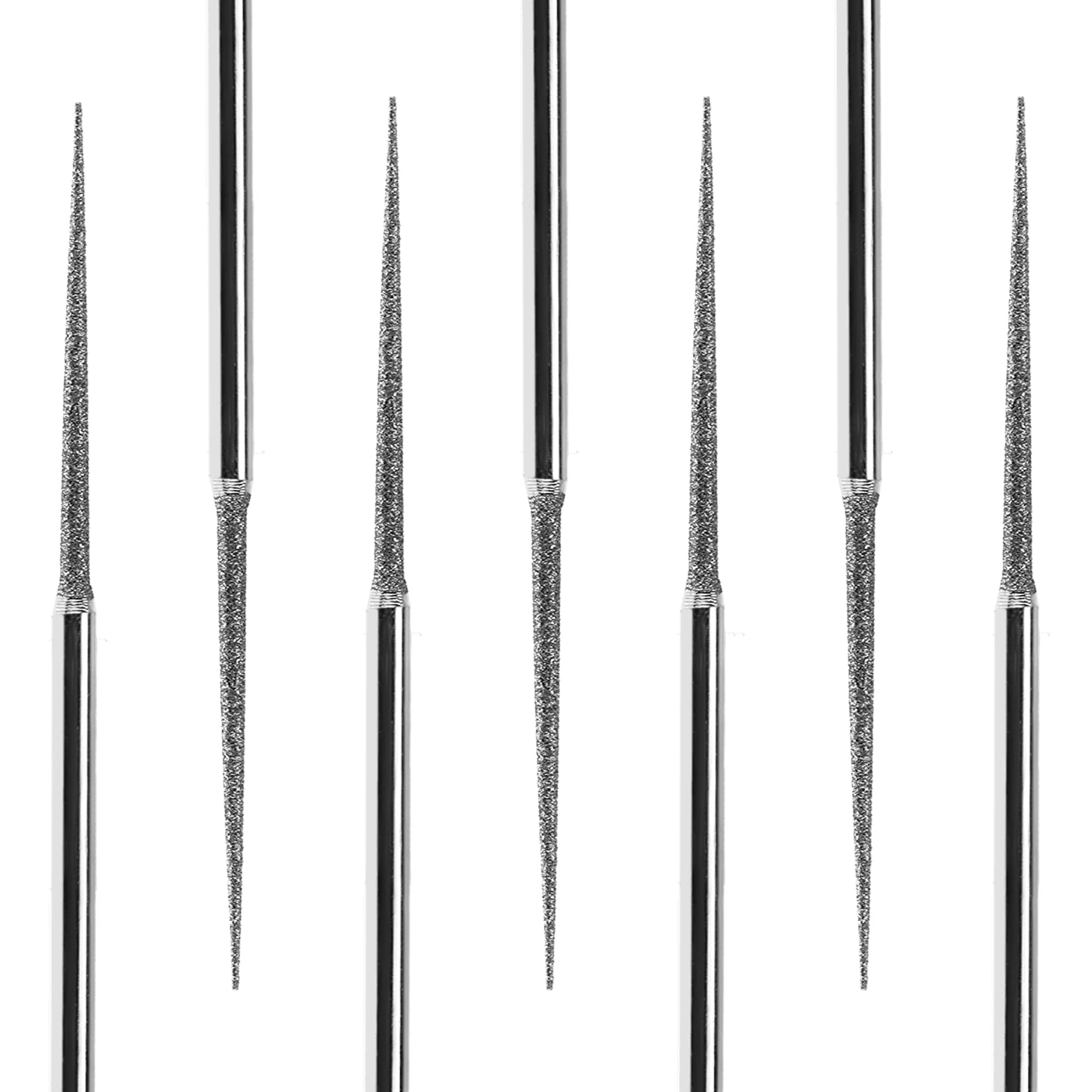 COLIBROX 10pc 2" Diamond Bead Reamer Set 1/16" x 7/8" for Dremel Rotary Tool 1/8"