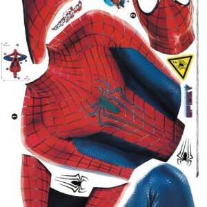 Marvel Superheroes Comic - The Avengers - The Amazing Spiderman Web Slinging Giant Wall Decal Sticker