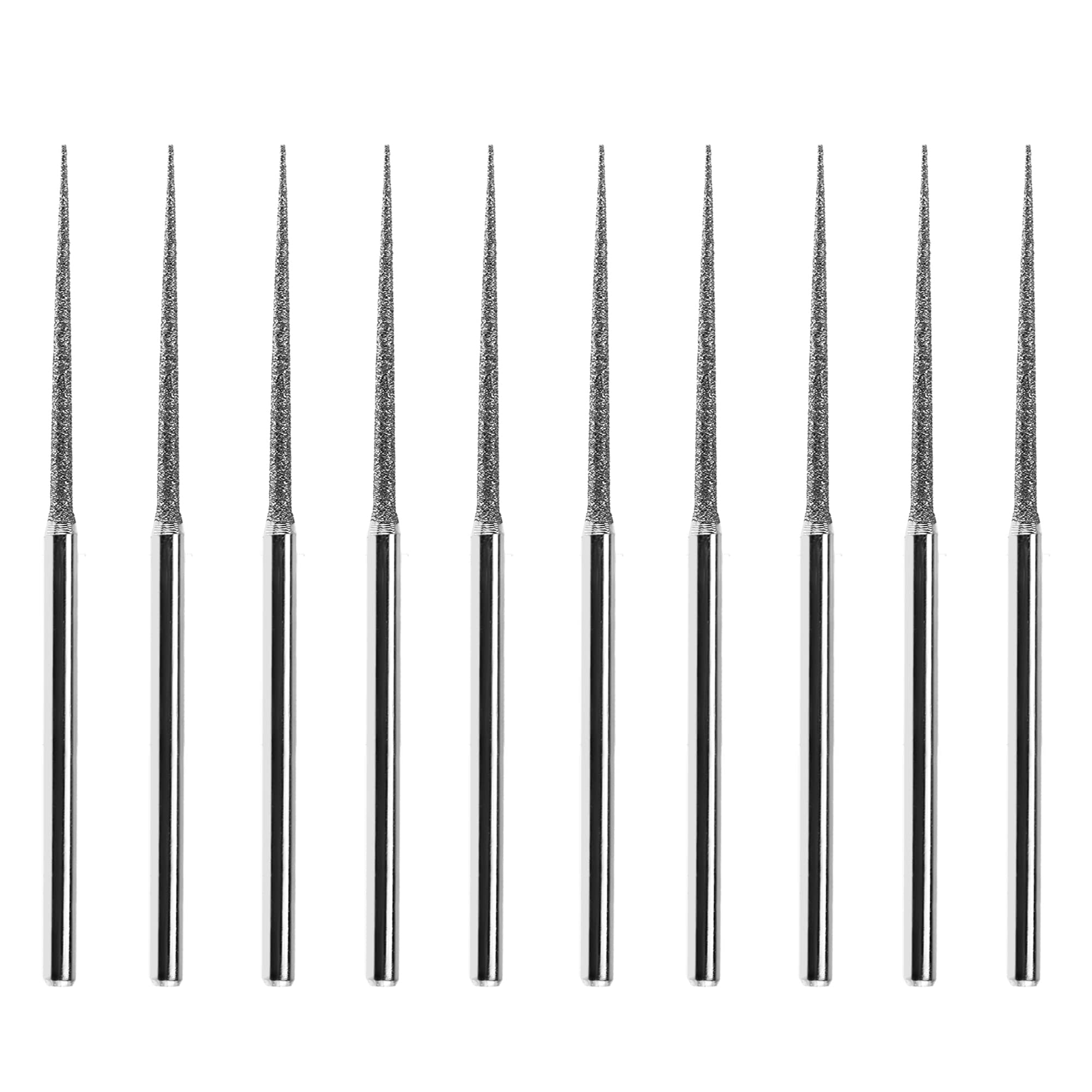 COLIBROX 10pc 2" Diamond Bead Reamer Set 1/16" x 7/8" for Dremel Rotary Tool 1/8"