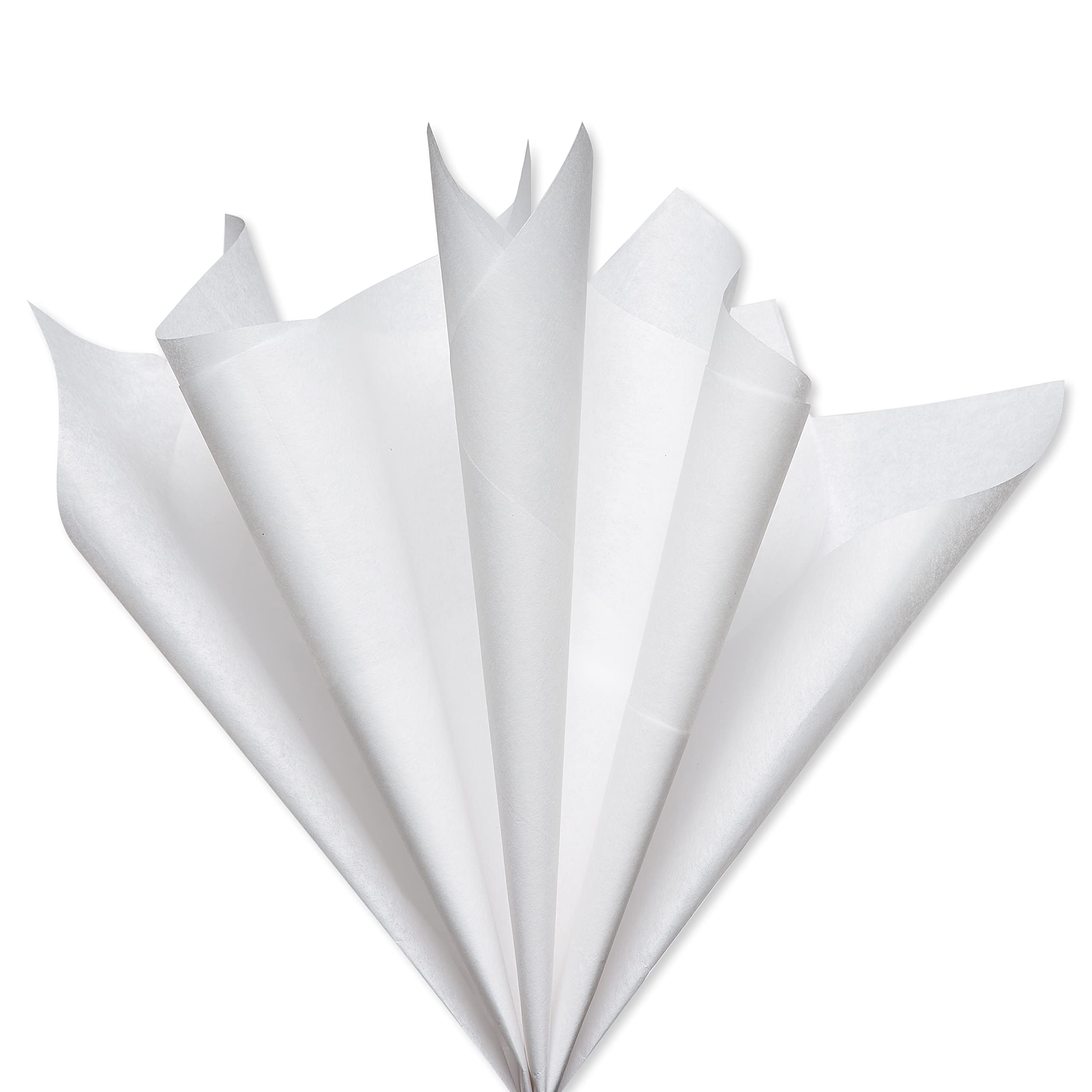 American Greetings 50 Sheets 20 in. x 20 in. White Tissue Paper for Christmas, Hanukkah, Holidays, Birthdays and All Occasions