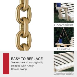 Add Extra Porch Swing Chain (2 x 6 Foot Sections)