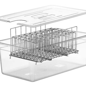 LIPAVI C20L-AP Lid for LIPAVI C20 Sous Vide Container, tailored for the Anova Precision immersion circulator