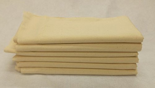 New Creations Fabric & Foam Inc, 100% Cotton Muslin Fabric Unbleached Natural 36"/38" Wide 3 Yards Cuts