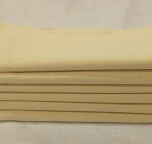 New Creations Fabric & Foam Inc, 100% Cotton Muslin Fabric Unbleached Natural 36"/38" Wide 3 Yards Cuts