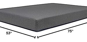 DREAMFOAM Bedding Chill 6" Gel Memory Foam Mattress, Full