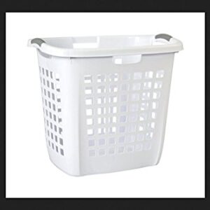 Sterilite White Plastic Laundry Basket