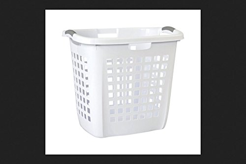 Sterilite White Plastic Laundry Basket