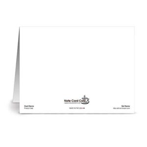 Note Card Cafe Thank You Cards with Red Envelopes | 24 Pack | Ahoy Matey Thank You | Blank Inside, Glossy Finish | for Kids, Babies, Greeting Cards, Occasions, Birthdays, Gifts