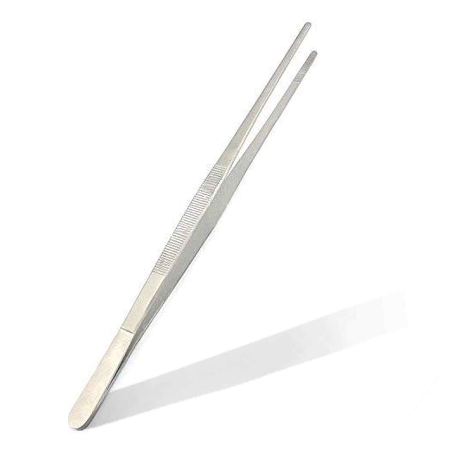 PRECISE CANADA: (Huge TWEEZER) Thumb Dressing Forceps 18" Long TWEEZER, Silver, Serrated