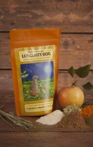 organic dog vitamin supplement - longevity dog (11.2 oz.)