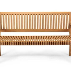 WholesaleTeakFurniture New Grade A Teak Wood Luxurious Outdoor Garden 5 Feet Bench - -Giva Collection #WFBHGV5