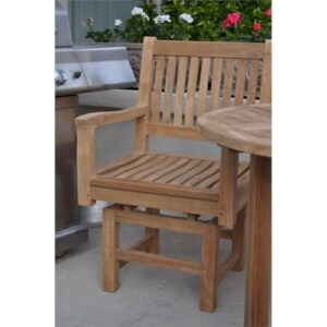 Anderson Teak CHR-087 - No Cushion Rialto Rocker Dining Armchair