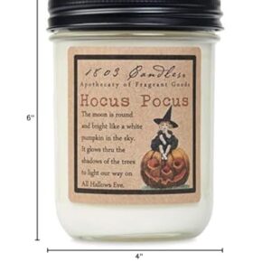 1803 Candles - 14 oz. Jar Soy Candles - (Hocus Pocus)