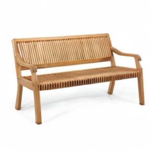 WholesaleTeakFurniture New Grade A Teak Wood Luxurious Outdoor Garden 5 Feet Bench - -Giva Collection #WFBHGV5