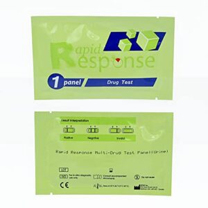 Rapid Response D12.1-1P29-25 Care First Aid 12 Drug Urine Test Panel Home Testing Kit