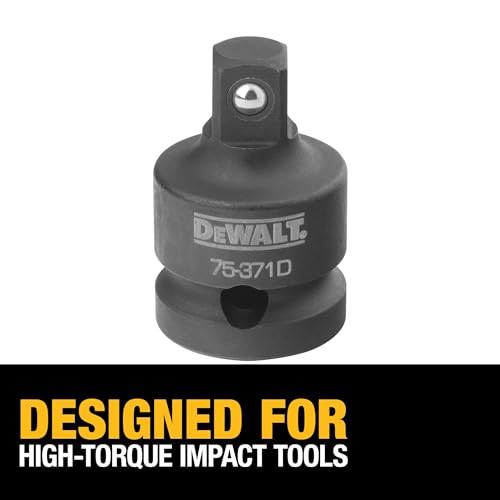 DEWALT 1/2" Drive Impact Adapter 1/2" TO 3/8"