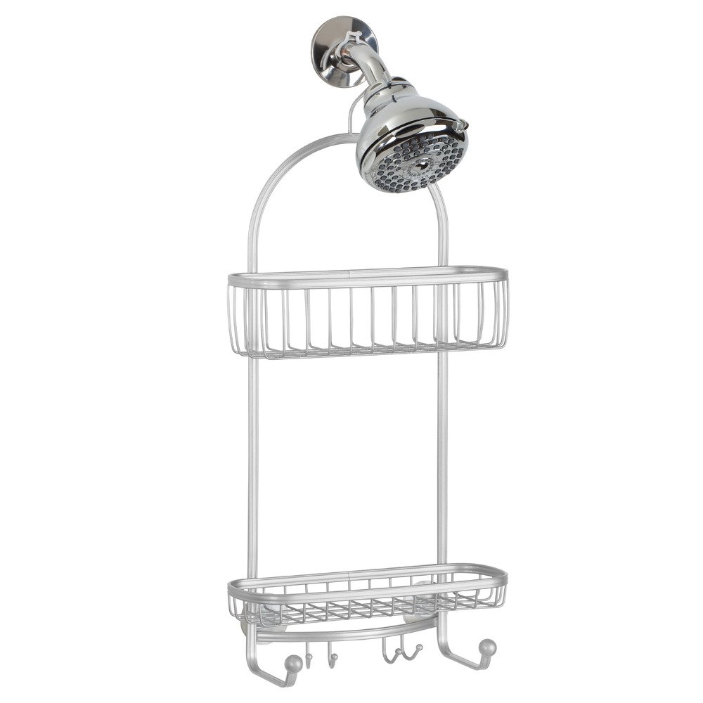 iDesign Shower Caddy, Silver