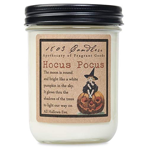 1803 Candles - 14 oz. Jar Soy Candles - (Hocus Pocus)