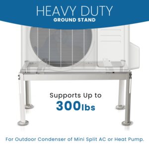 Senville GS-380 Heavy Duty Ground Stand for Ductless Mini Split AC Heat Pump