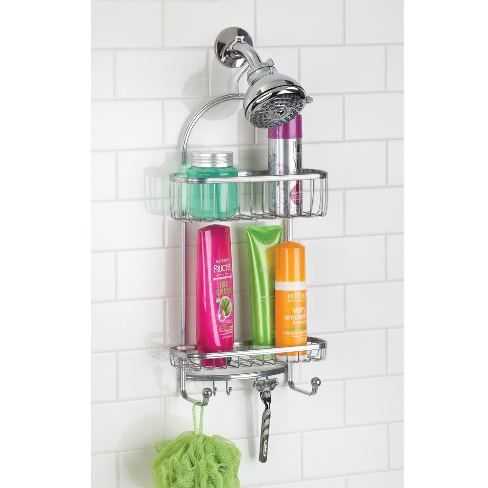 iDesign Shower Caddy, Silver