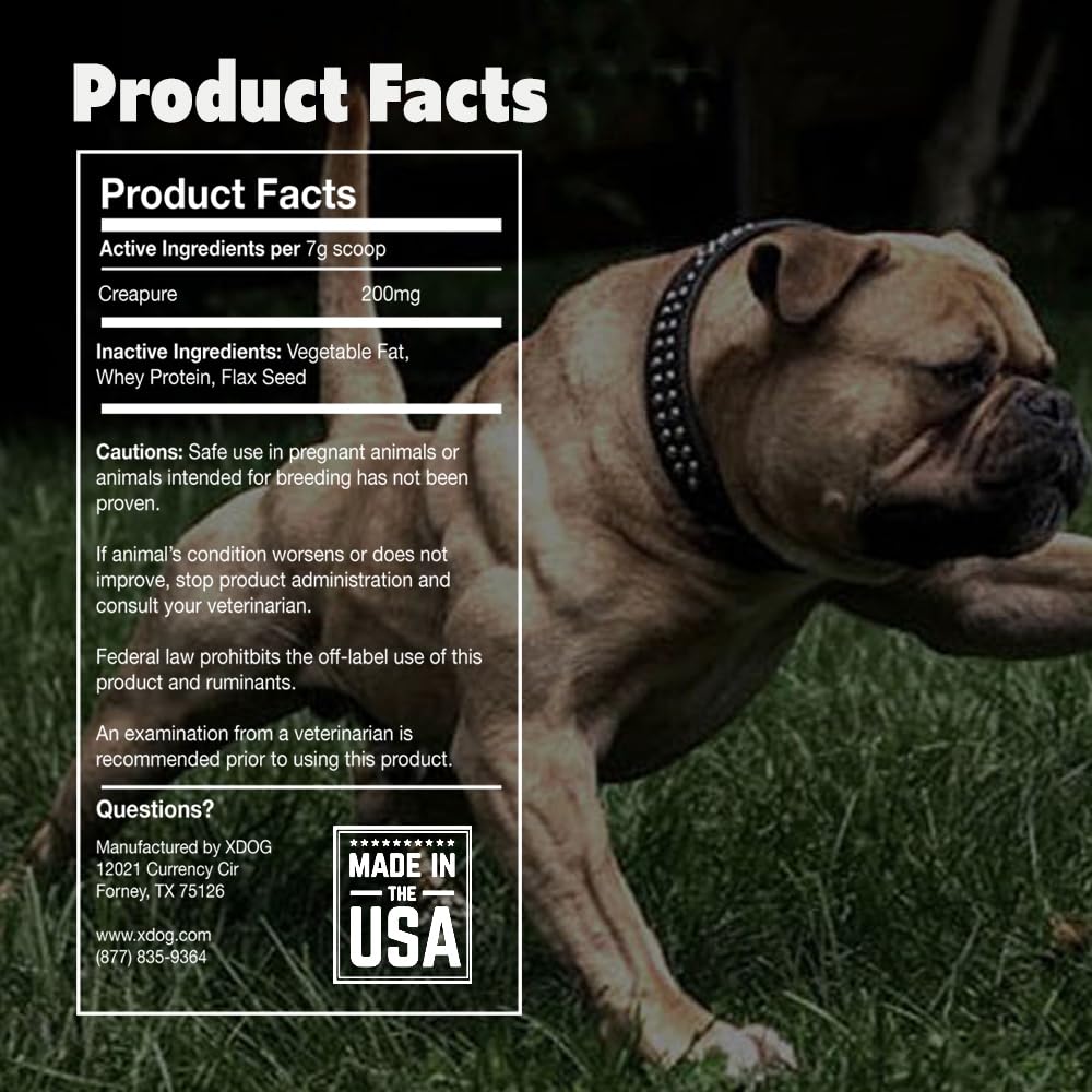 Muscle Bully Gains - Mass Weight Gainer for Dogs, Whey Protein, Flax Seed (for Bull Breeds, Pit Bulls, Bullies) Increase Healthy Natural Weight, Made in The USA (90 Servings)