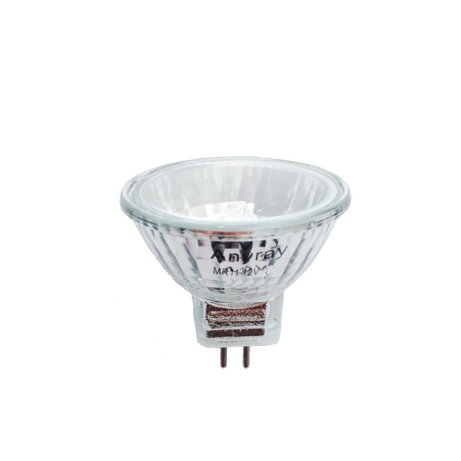 Anyray A2001Y (1-Bulb) Clear MR11 12Volt 8Watt Precision Halogen Reflector Fiber Optic Light Bulb 8W 12V