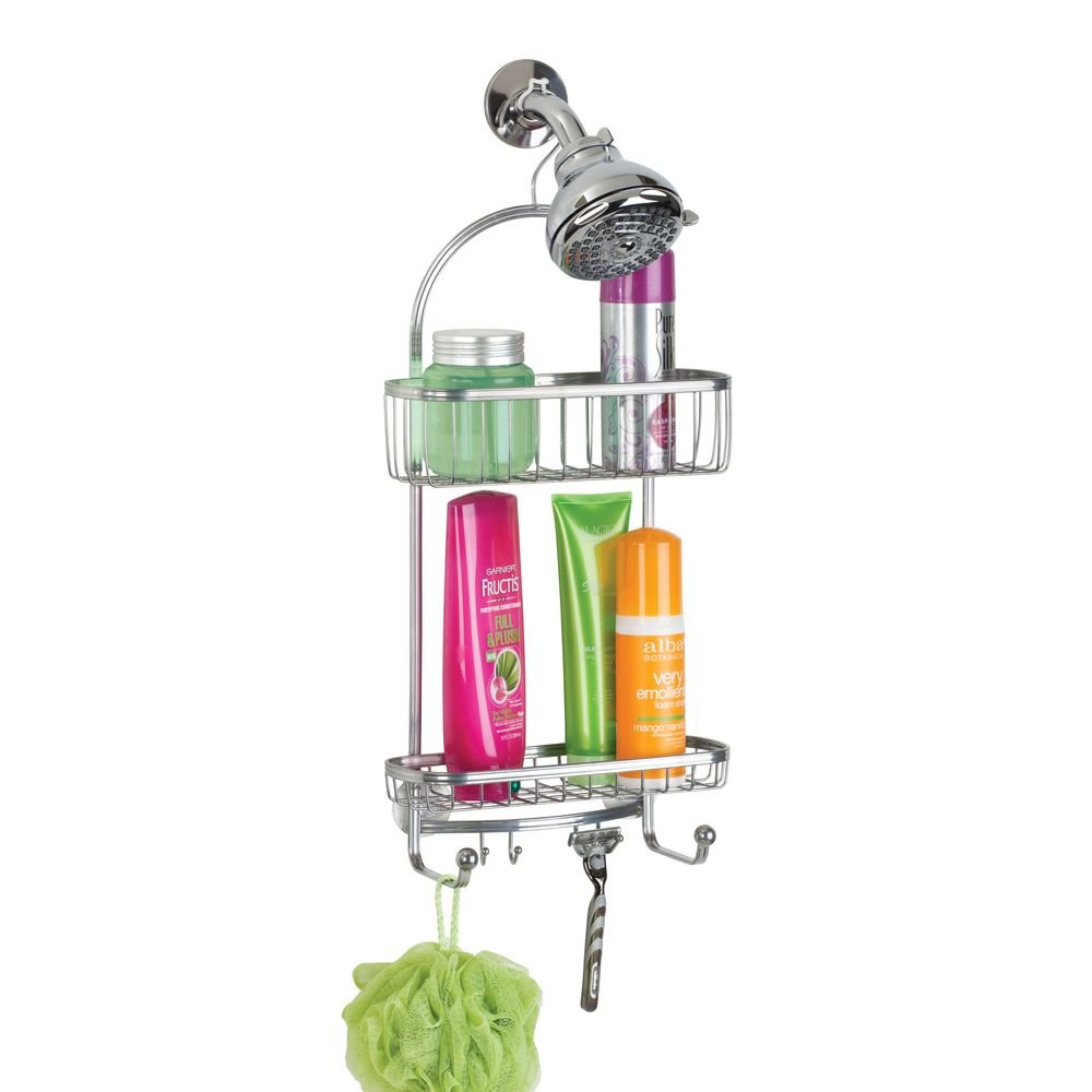 iDesign Shower Caddy, Silver