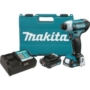 makita dt03r1 12v max cxt lithium-ion cordless impact driver kit