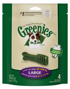 dental chew treats, 4-ct. large