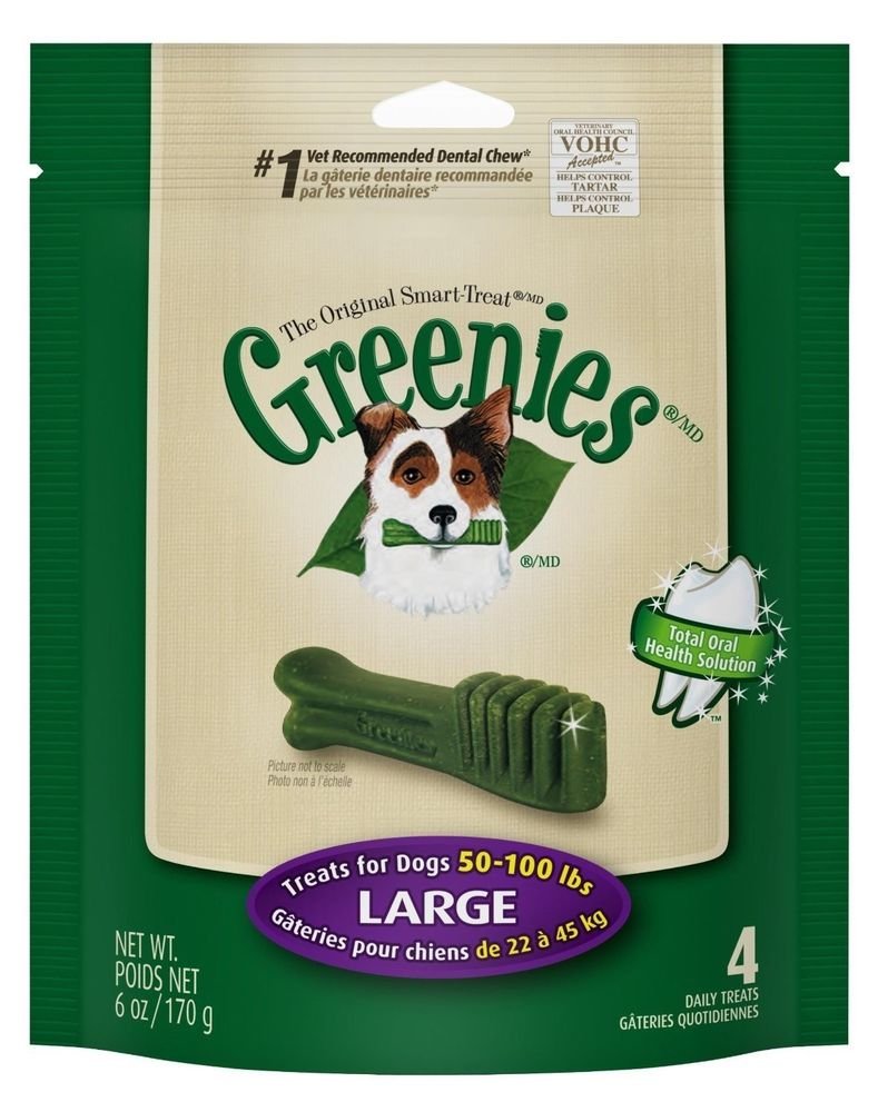 Dental Chew Treats, 4-Ct. Large