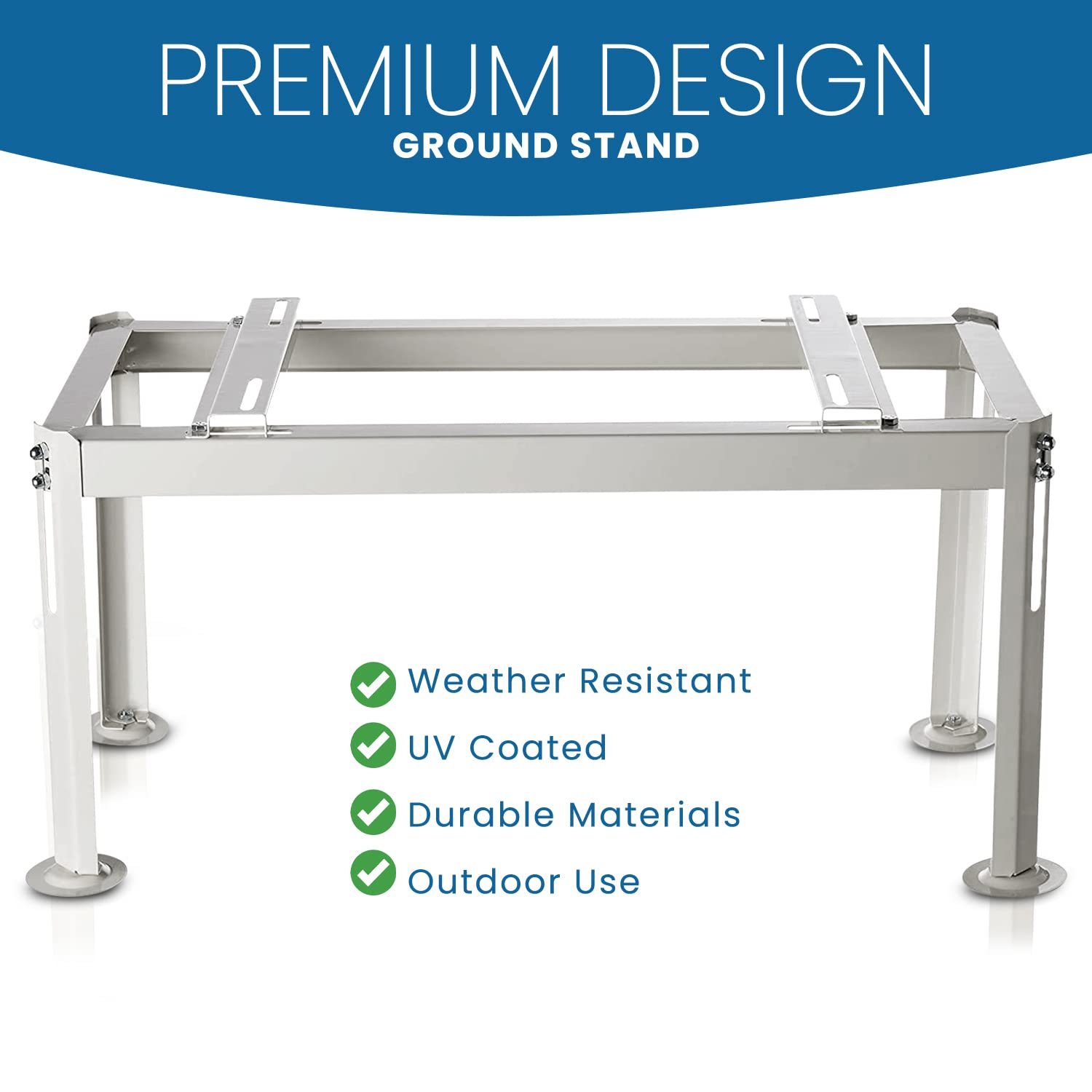 Senville GS-380 Heavy Duty Ground Stand for Ductless Mini Split AC Heat Pump