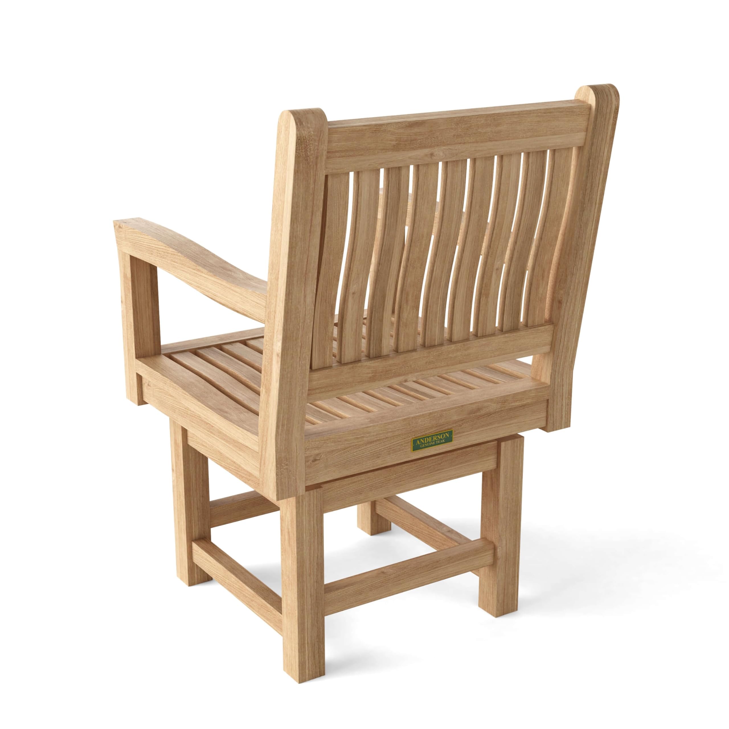 Anderson Teak CHR-087 - No Cushion Rialto Rocker Dining Armchair